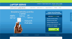 Desktop Screenshot of laptopservis.rs