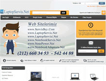 Tablet Screenshot of laptopservis.net